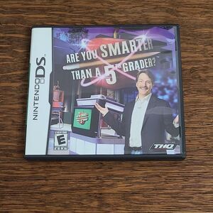 Nintendo‎ DS Are You Smarter Than A 5th Grader Quiz Trivia Game Preowned